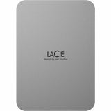 LaCie STLP2000400 2 TB Portable Hard Drive - External - Moon Silver