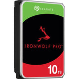 Seagate IronWolf Pro ST10000NT001 10 TB Hard Drive - 3.5" Internal - SATA (SATA/600) - Conventional Magnetic Recording (CMR) Method