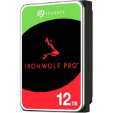 Seagate IronWolf Pro ST12000NT001 12 TB Hard Drive - 3.5" Internal - SATA (SATA/600) - Conventional Magnetic Recording (CMR) Method
