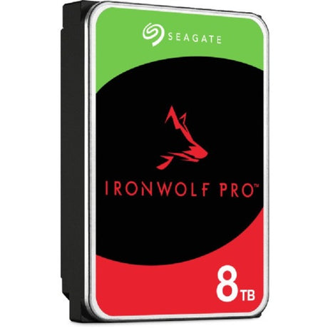 Seagate IronWolf Pro ST8000NT001 8 TB Hard Drive - 3.5" Internal - SATA (SATA/600) - Conventional Magnetic Recording (CMR) Method