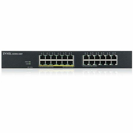 ZYXEL GS1915-24EP 24-Port Gigabit Smart Nebula Cloud Managed PoE Switch | 12 PoE+ Ports at 130W