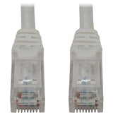 Eaton Tripp Lite Series Cat6a 10G Snagless Molded UTP Ethernet Cable (RJ45 M/M), PoE, White, 6 ft. (1.8 m)