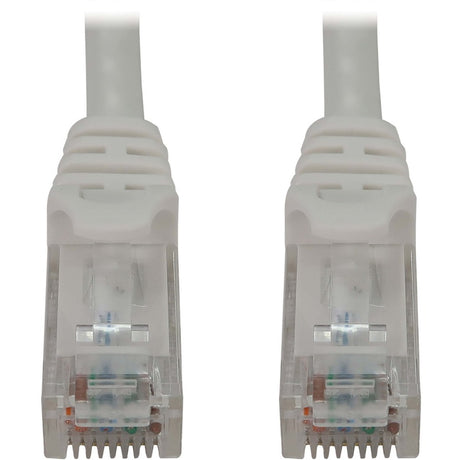Eaton Tripp Lite Series Cat6a 10G Snagless Molded UTP Ethernet Cable (RJ45 M/M), PoE, White, 6 ft. (1.8 m)