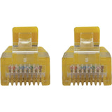 6FT CAT6A YELLOW M/M SNAGLESS