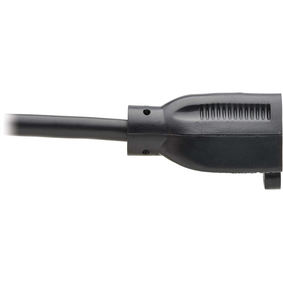 Eaton Tripp Lite Series Power Extension Cord, NEMA 5-15P to NEMA 5-15R - 13A, 120V, 16 AWG, 6 ft. (1.8 m), Black