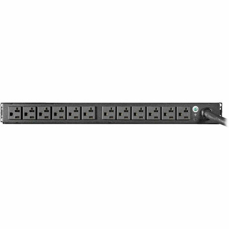 Eaton Tripp Lite Series 2.9kW Single-Phase Basic PDU with ISOBAR Surge Protection, 120V, 3840 Joules, 12 NEMA 5-15/20R Outlets, L5-30P Input, 15 ft. Cord, 1U Rack-Mount, TAA