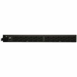 Eaton Tripp Lite Series 2.9kW Single-Phase Basic PDU with ISOBAR Surge Protection, 120V, 3840 Joules, 12 NEMA 5-15/20R Outlets, L5-30P Input, 15 ft. Cord, 1U Rack-Mount, TAA