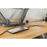 Chief Koncis USB Charging Hub for Koncis Dual Display Desk Mounts - Silver