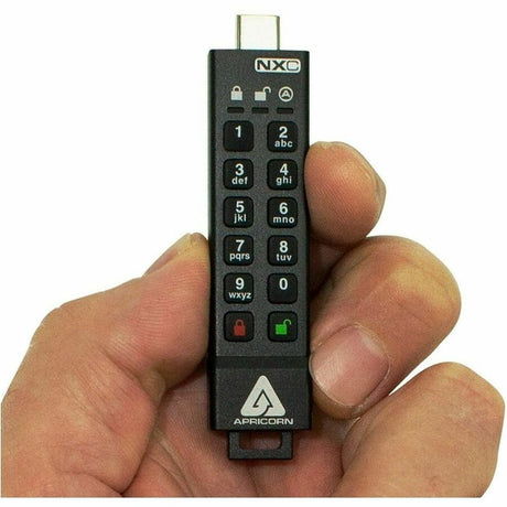 Apricorn Aegis Secure Key 3NXC 256GB USB 3.2 Type C Flash Drive