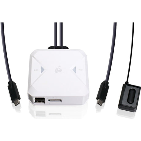 IOGEAR 2-Port 4K USB-C KVM Switch with DisplayPort output