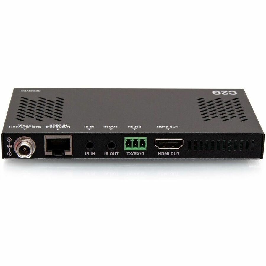 C2G HDMI Ultra-SlimHDBaseT + RS232 And IR Over Cat Extender Box Receiver - 4K 60Hz
