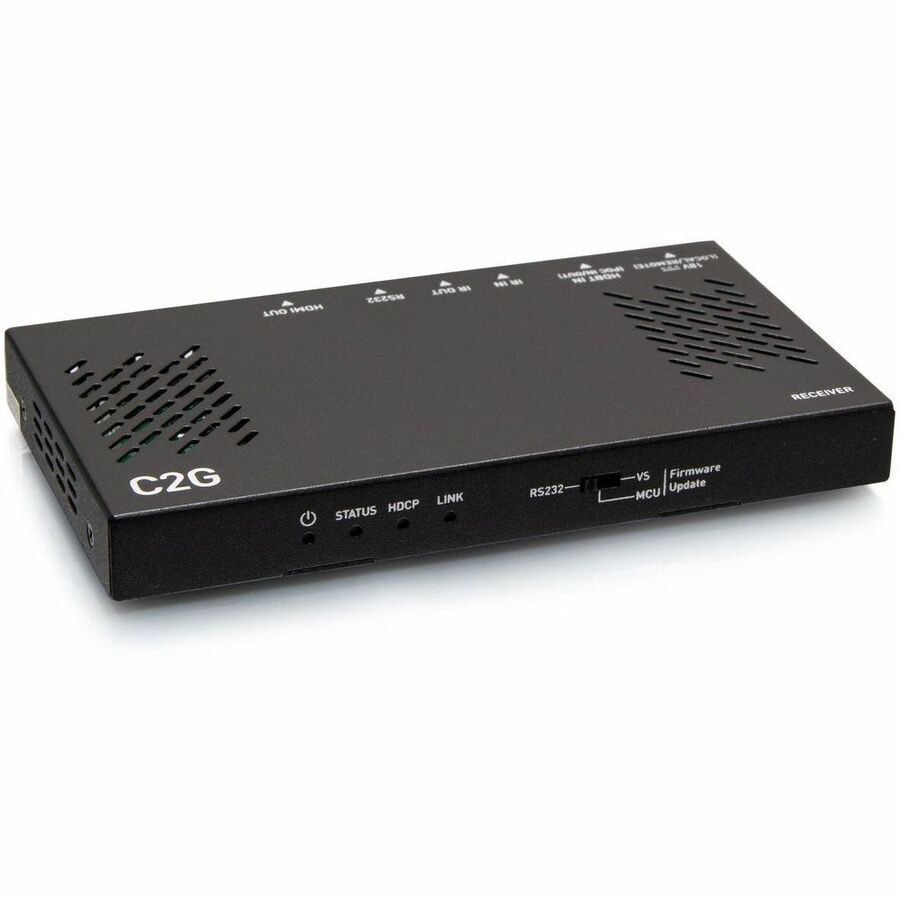 C2G HDMI Ultra-SlimHDBaseT + RS232 And IR Over Cat Extender Box Receiver - 4K 60Hz