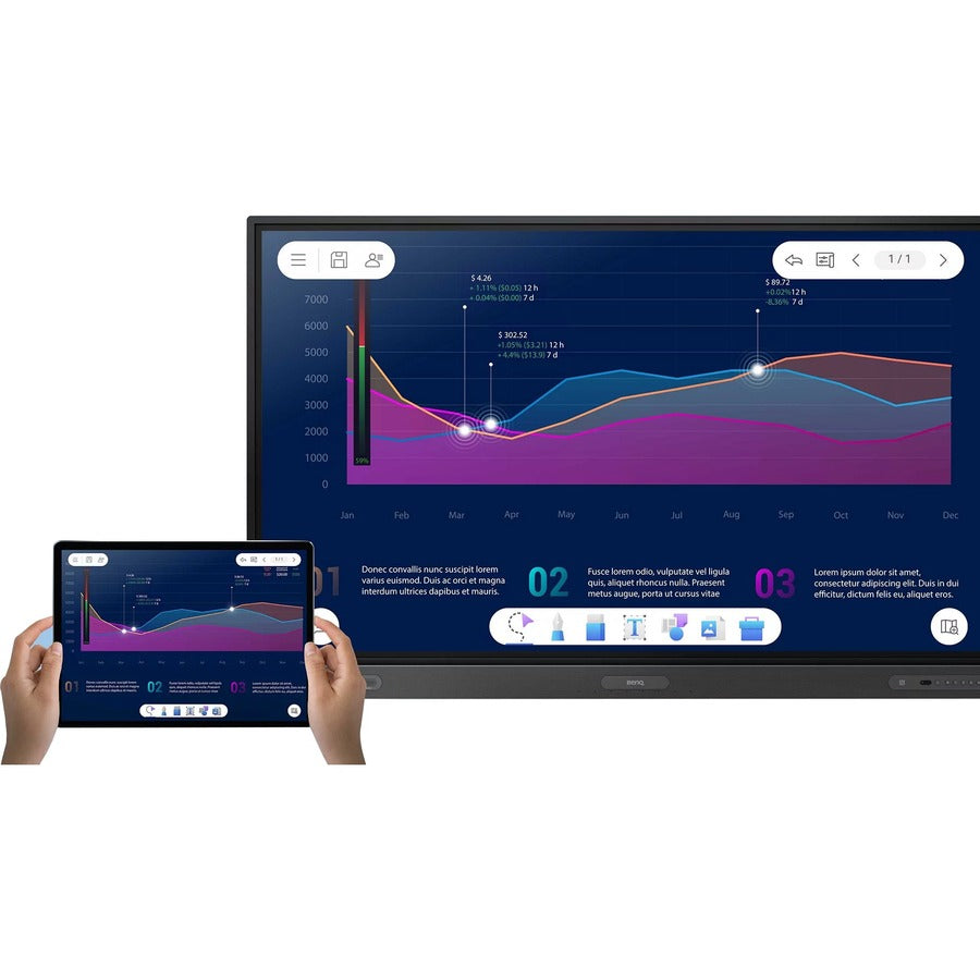 BenQ Pro Series Education Interactive Display | RP8603