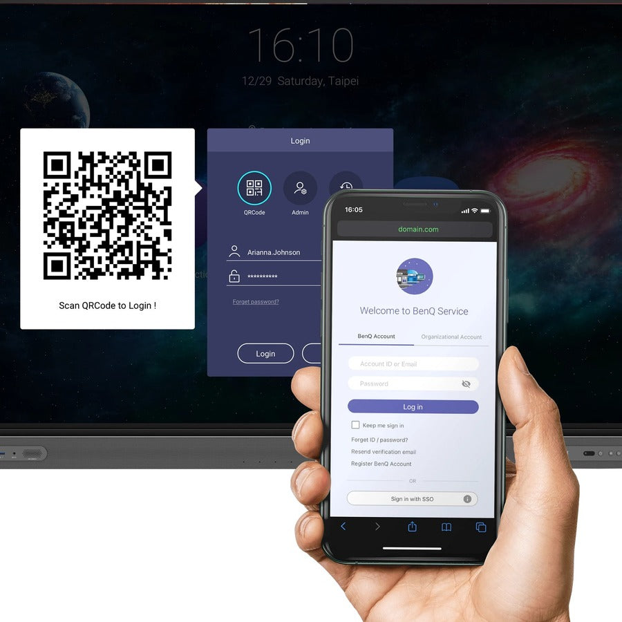 BenQ Pro Series Education Interactive Display | RP8603
