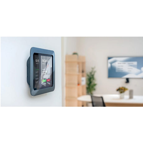 Heckler Design Wall Mount for iPad mini (6th Generation), Gang Box, Mounting Box, Power Adapter, Network Adapter - Black Gray