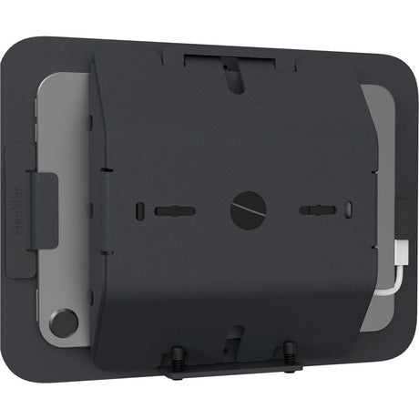 Heckler Design Wall Mount for iPad mini (6th Generation), Gang Box, Mounting Box, Power Adapter, Network Adapter - Black Gray
