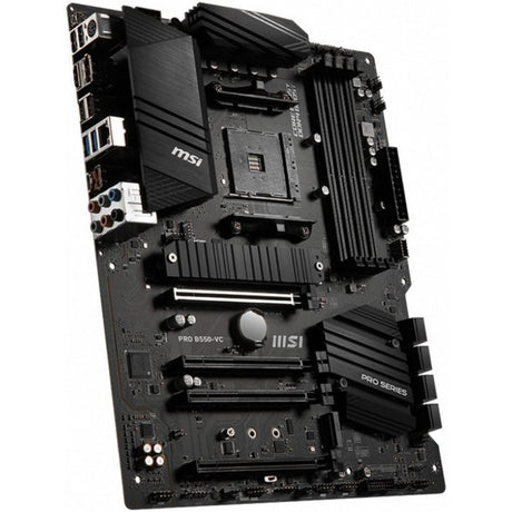 MSI Pro B550-VC Gaming Desktop Motherboard - AMD B550 Chipset - Socket AM4 - ATX