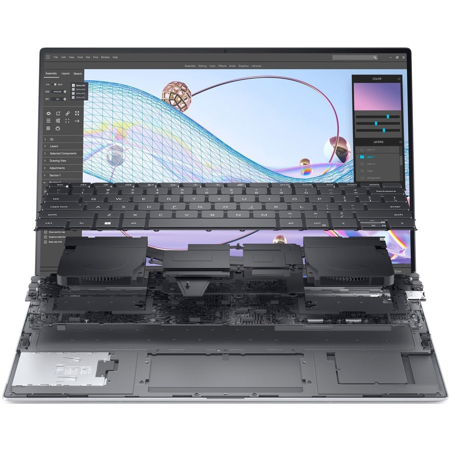 Dell Precision 5000 5470 14" Mobile Workstation - Full HD Plus - Intel Core i7 12th Gen i7-12800H - vPro Technology - 16 GB - 512 GB SSD - English (US) Keyboard - Aluminum Titan Gray