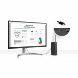 LG CQ600N-6N Thin Client Celeron N5105 Quad-core (4 Core) 2 GHz - Charcoal Gray