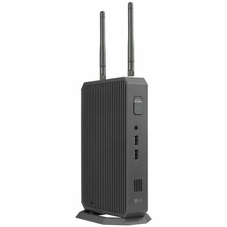 LG CQ600N-6N Thin Client Celeron N5105 Quad-core (4 Core) 2 GHz - Charcoal Gray