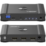 SIIG 1x2 4K120Hz HDMI Splitter with EDID & Audio Extractor