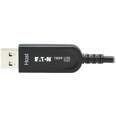 Eaton Tripp Lite Series USB-A to USB-C AOC Cable (M/M) - USB 3.2 Gen 2 (10Gbps) Plenum-Rated Fiber Active Optical - Data Only, Black, 30 m (98 ft.)