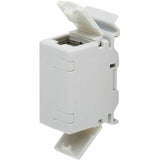 Eaton Tripp Lite Series Cat6a Shielded In-Line DIN-Rail Mountable Snap-In Coupler (RJ45 F/F), TAA