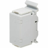 Eaton Tripp Lite Series Cat6a Shielded In-Line DIN-Rail Mountable Snap-In Coupler (RJ45 F/F), TAA