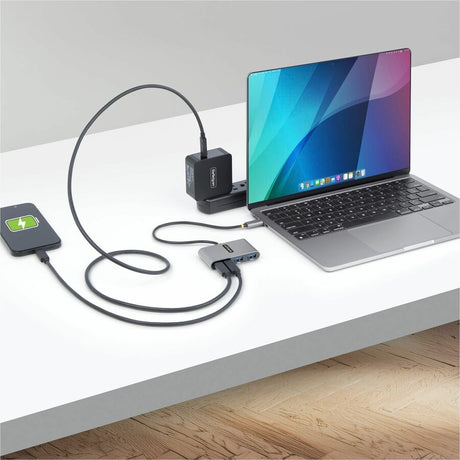 4-PORT USB-C HUB ADAPTER -