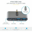 4-PORT USB-C HUB ADAPTER -