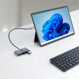 4-PORT USB-C HUB ADAPTER -