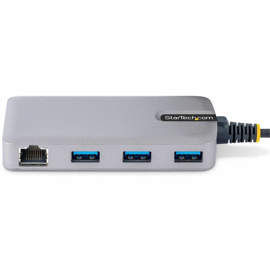 3-PORT USB-C HUB WITH ETHERNET