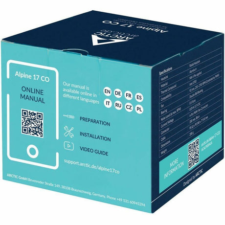 Arctic Alpine 17 CO Cooling Fan/Heatsink