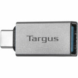 USB A to USB C Adptr 2pk Gry