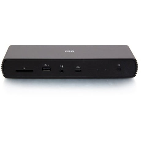 C2G Thunderbolt 4 Dock - Dual Monitor Docking Station with USB, Ethernet, SD Reader, and AUX - Power Delivery up to 90W