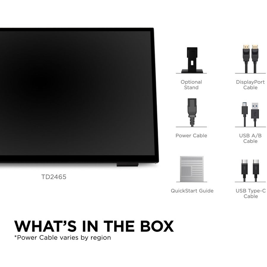 24"Ergo 1080p IPS Dckng Mntr