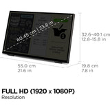 24 ERGONOMIC 1080P IPS DOCKING