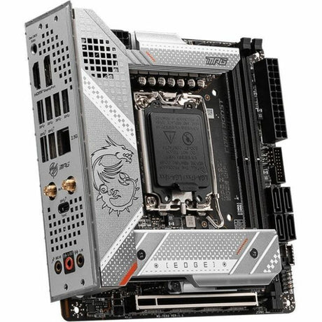 MSI MPG Z790I EDGE WIFI Gaming Desktop Motherboard - Intel Z790 Chipset - Socket LGA-1700 - Mini ITX