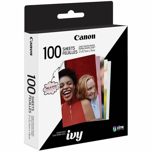 ZINK PHOTO STICKER 100 SHEETS
