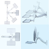 WALL MOUNT WORKSTATION VESA -