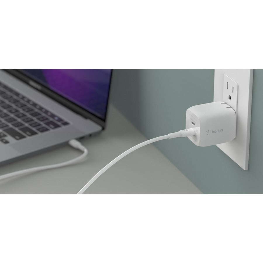 45W DUAL USB-C WALL CHARGER