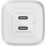 45W DUAL USB-C WALL CHARGER