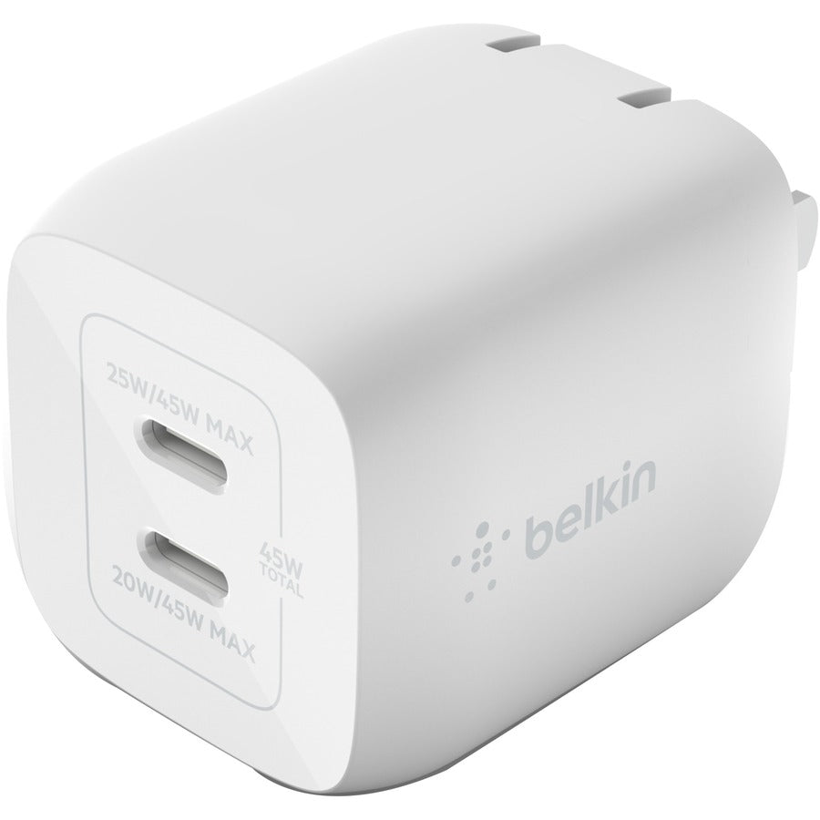 45W DUAL USB-C WALL CHARGER