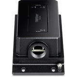 TRENDnet 2-Port Industrial Outdoor Gigabit PoE++ Extender, Hardened IP67 Extreme Temperature Rated Housing, Extends PoE++ Connection up to 200m (656 ft.) for up to 2 Devices, Black, TI-BE200