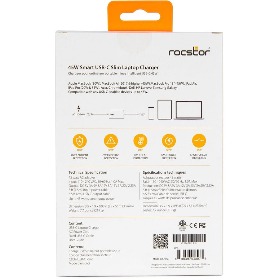 45W SMART USB-C POWER ADAPTER