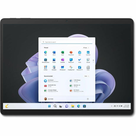 Microsoft Surface Pro 9 Tablet - 13" - 16 GB - 512 GB SSD - Windows 11 Home 64-bit - Black