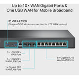 Omada VPN Router 10G Ports
