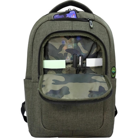 Urban Factory CYCLEE CITY Carrying Case (Backpack) for 10.5" to 15.6" Notebook - Khaki, Camouflage