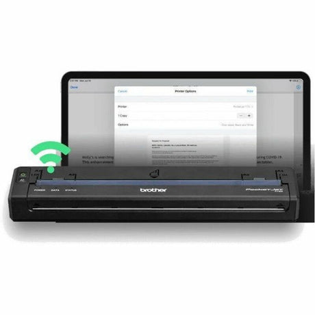 Brother PocketJet 8 PJ822-VK Mobile Direct Thermal Printer - Monochrome - Label Print