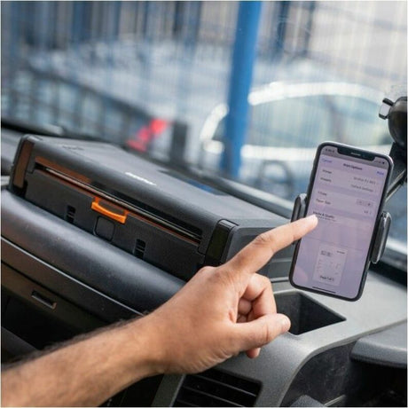 Brother PJ-823 Mobile Direct Thermal Printer - Monochrome - Portable - Label Print - USB - USB Host